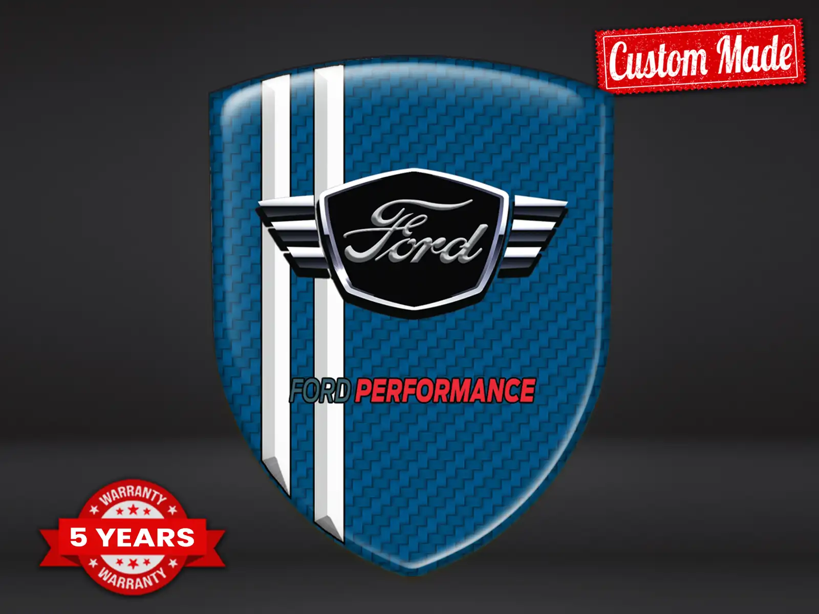 Ford Geschäfts Etikettenaufkleber Stil Max Pro Haltbar